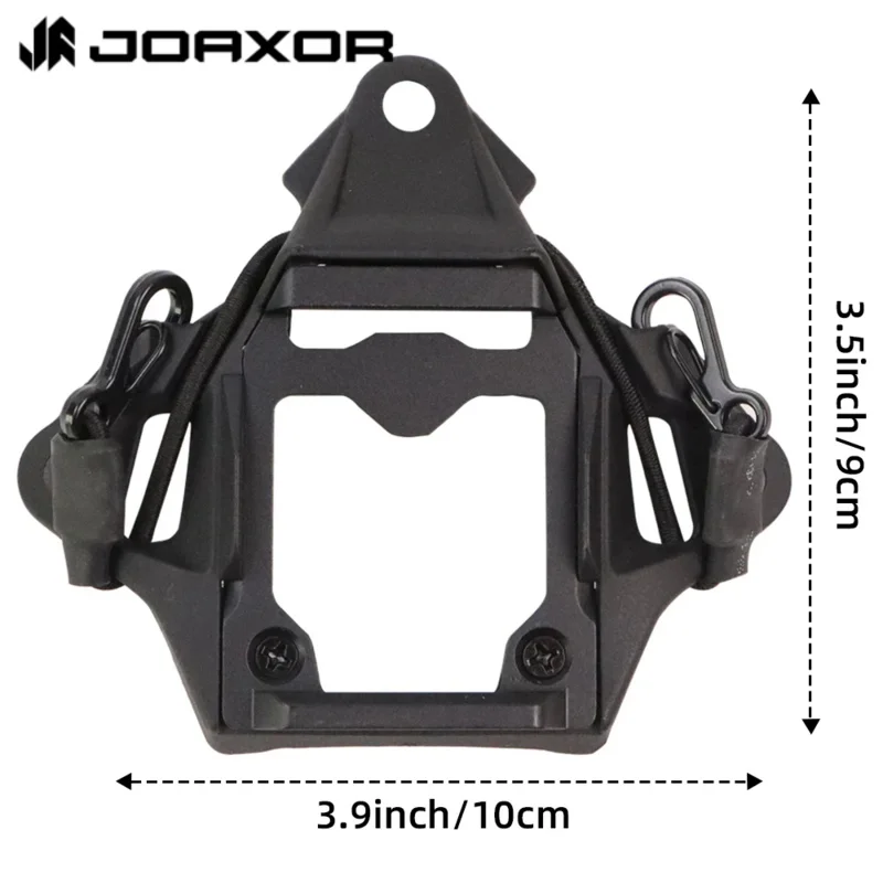 JOAXOR Fast SF High Cut Helmet NVG Mount Shroud Lightweight Airsoft Helmet Modular Bungee Shroud for L4G24 L4G19 NVG Mount