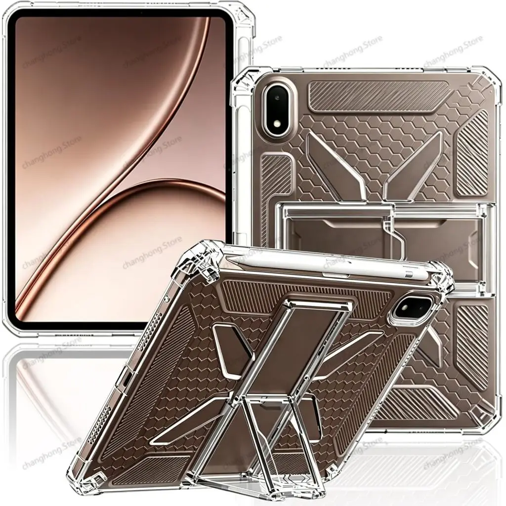 

Case for OnePlus Pad 4 Pad4 3 2 Pro 13.2 Adjustable Bracket,Ultra Clear Soft TPU,Protection Cover for OPPO Pad 5 Pro 13.2