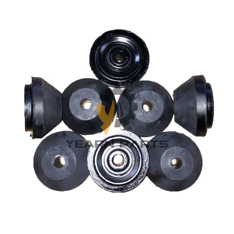 8 шт. резиновая подушка крепления двигателя 21U-01-31211 21U 0131211   для экскаватора Komatsu PC35MR-1 PC35MR-2 PC35MR-3