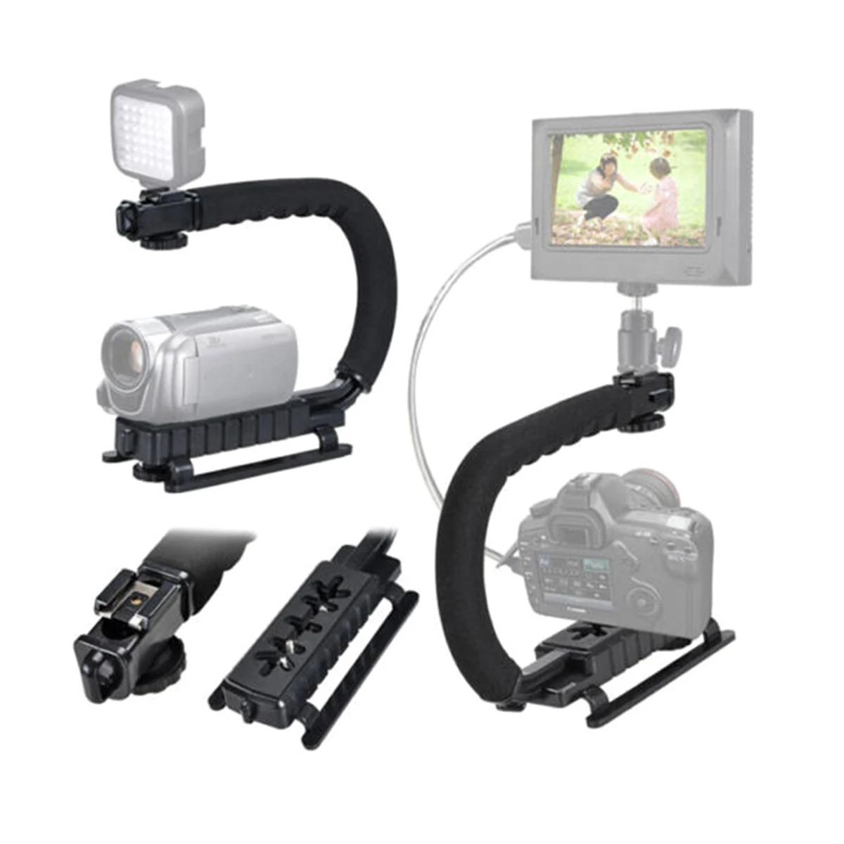 Camerastabilisator Stabilisator voor camera Video Handheld Stabilizer Handheld Camera Stabilizer camerahouder.