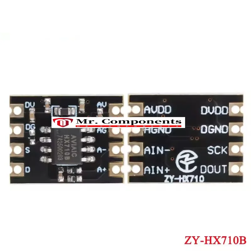 HX710A HX710B HX710C 24-bit ADC Analog-to-digital Converter Dual-wire Communication Sampling Electronic Scale Weighing Module