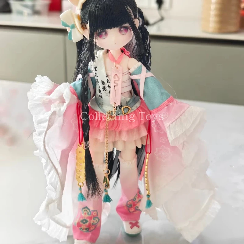 

In Stock Bjd Joint Movable Doll One Eighth Scale Lovely Kwaidan Action Figure Doll With Hair Mjd Mystery Box For Anime Collector