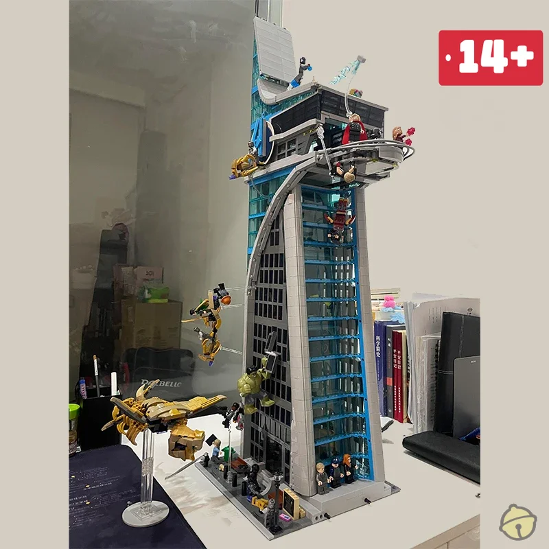 

2025 In stock 5201PCS Battle Tower Modular Model Building Assembly Brick Classic Tower Architecture Home Decor For Boys