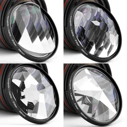 KnightX Digital Filter Lens Prism Filter Kaleidoscope FX Special Effects  UV for SLR DSLR camera lens