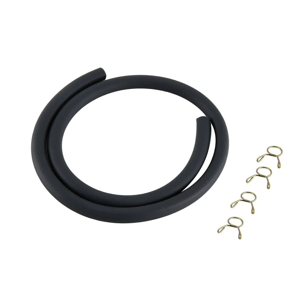 Black 50cm 4.5mm*8mm Fuel Tube Hose Line Petrol Pipe for Motorcycle Dirt Bike ATV Gas Oil Tube Bike Motorcycle Accessories