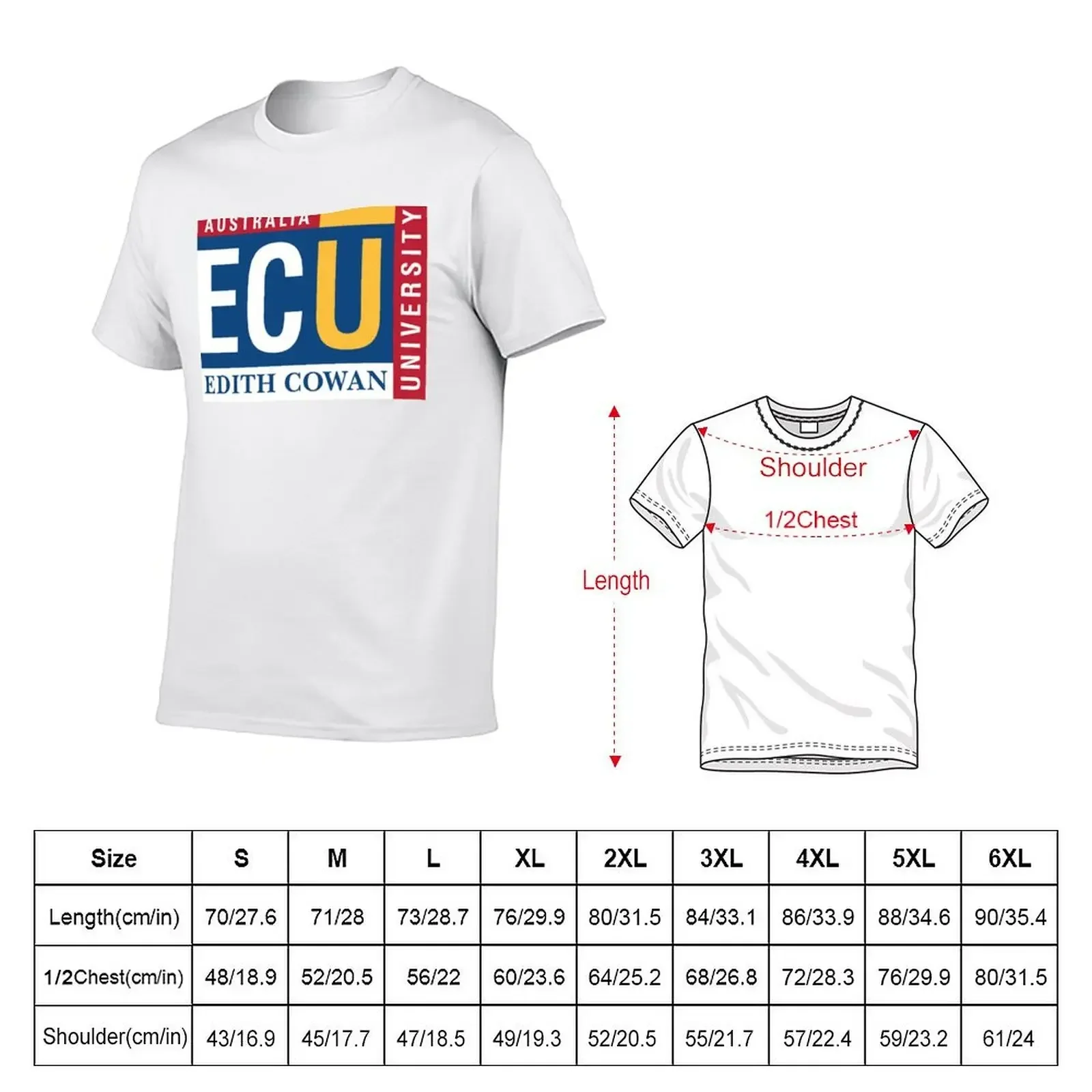 Edith Cowan University T-Shirt cheap stuff shirts graphic tees Men's t-shirt