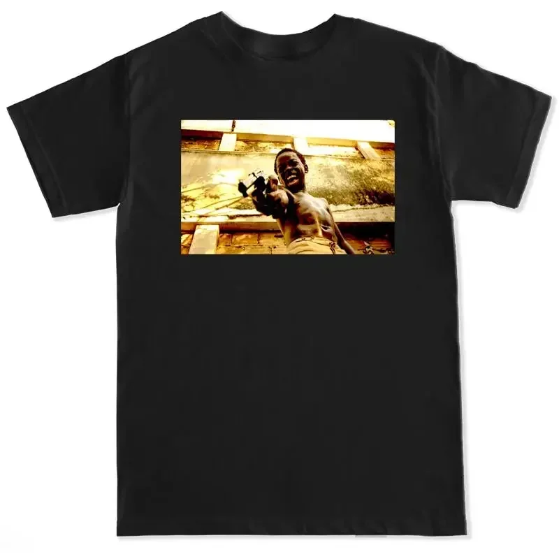 Camiseta masculina LIL ZE DICE CITY OF GOD MOVIE FILM CLASSIC OG HIP HOP RAP BRASIL