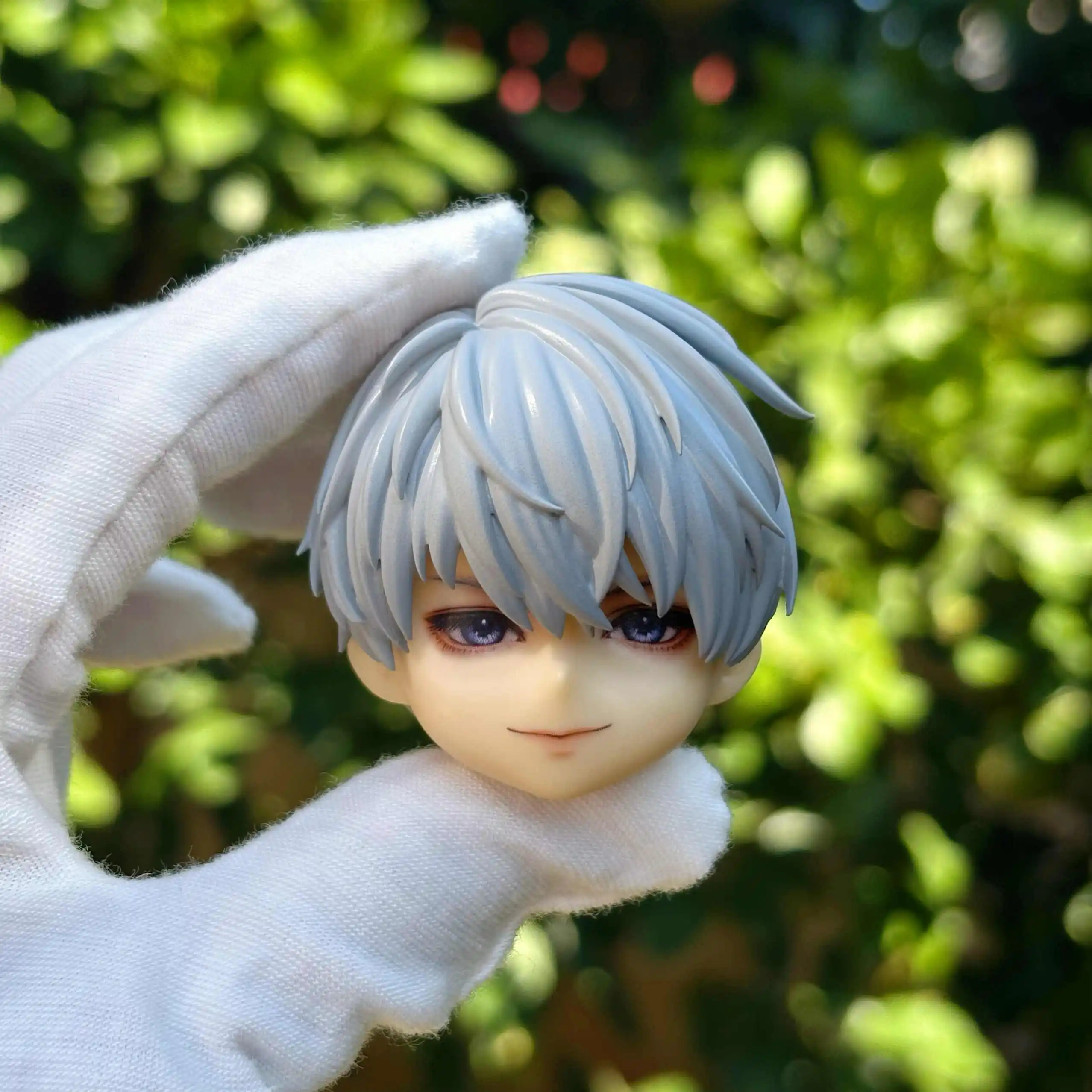 Love and Deepspace Xavier Handmade OB11OB22 Detachable Hair Shell GSC BJD Doll Accessories Game Anime Figure Toy For Kids Gift