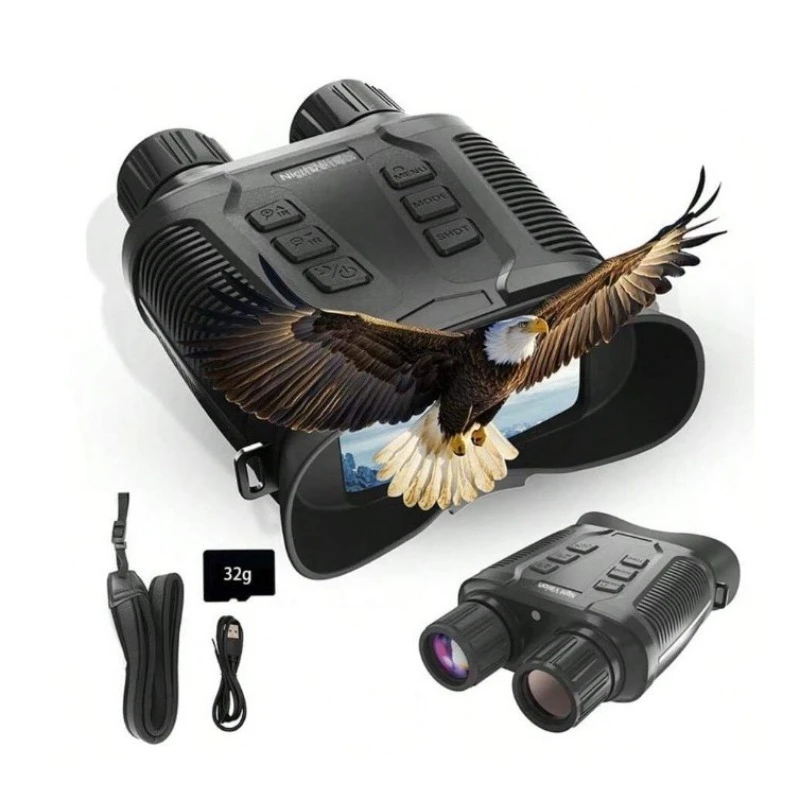 

High definition binocular large screen night vision all black infrared night vision telescope