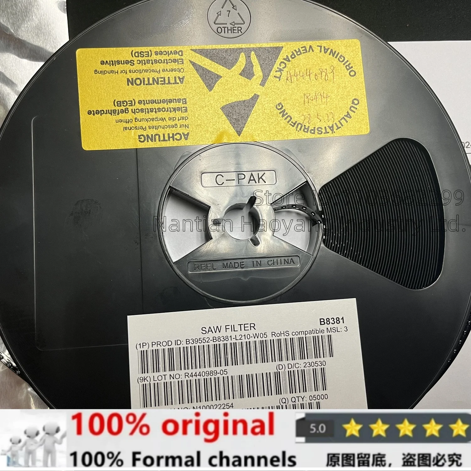 Original Only with Free Shipping 10pcs/20pcs/50pcs/Lot B39552B8381L210 Wifi/Bluetooth