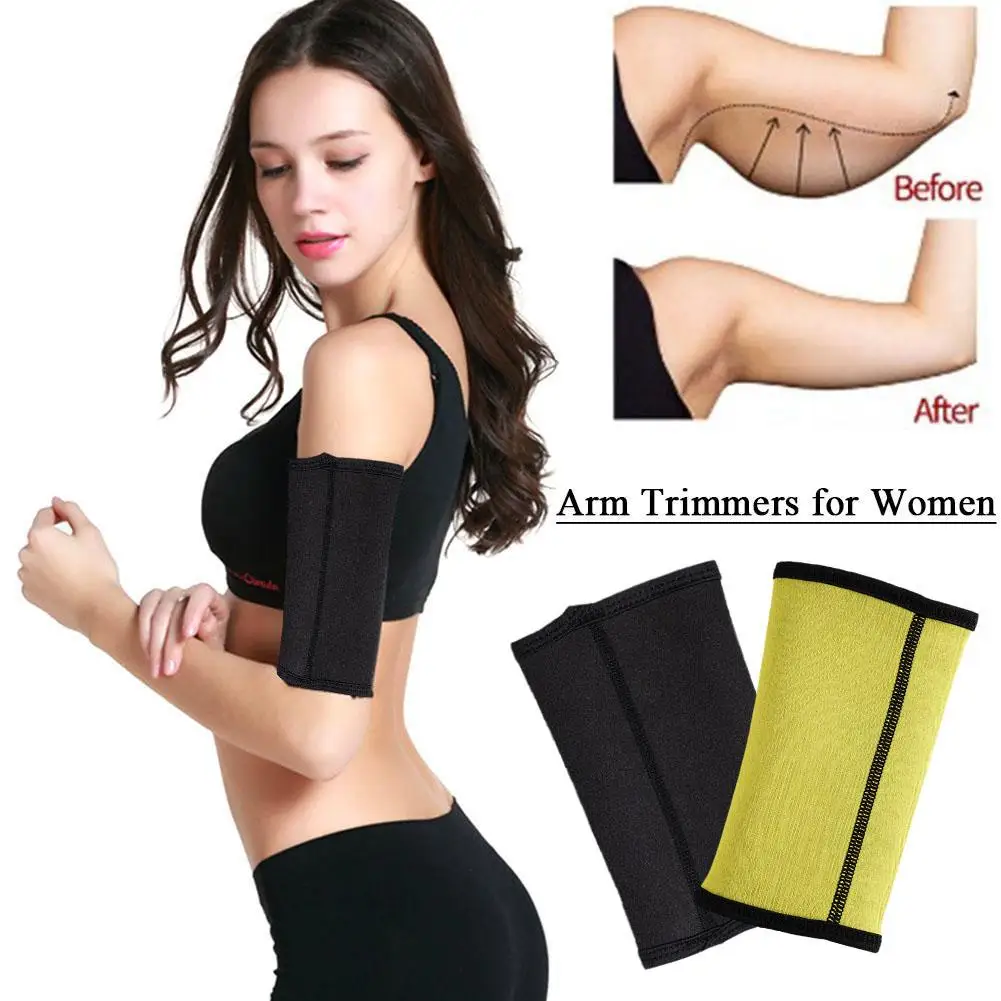 

1Pair Arm Trimmer Dacron Women Arm Control Shapers Sleeve Belt Arm Shaper Slimmer For Women I8M9