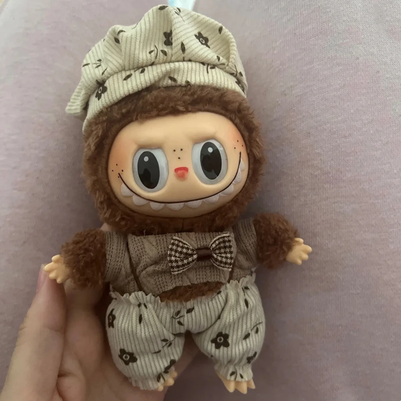 Vêtements de poupée pour labubu, ensemble de décoration, vêtements de travail de 17cm, accessoires décontractés, jouets mignons, cadeau d'anniversaire, nouvelle collection