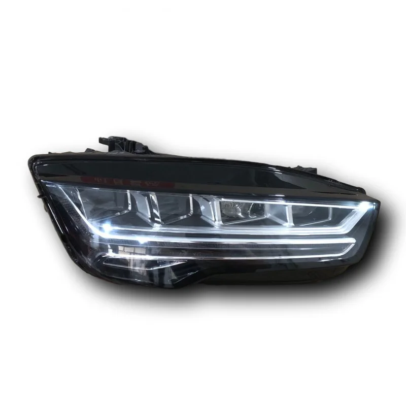 

Подходит для нового высококлассного Audi A7 S7, светодиодный блок-фара Matrix Four-Eye, оригинальные заводские демонтированные детали.