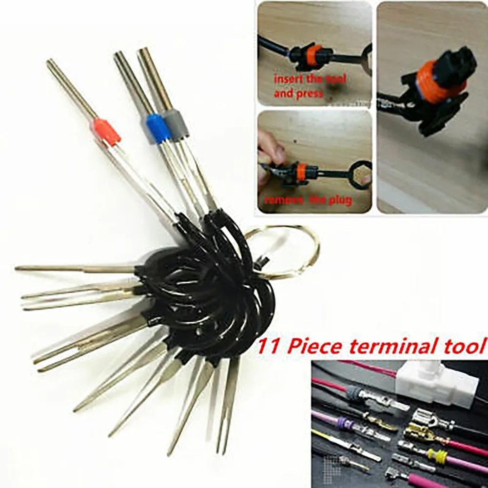 Terminal do carro Remoção Tool Kit, Terminal Pick Needle, Fio Útil