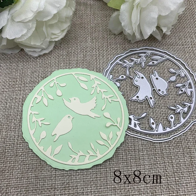 New Bird's nest frame Metal Cutting Dies Stencils Die Cut for DIY Scrapbooking Album Paper Card Embossing