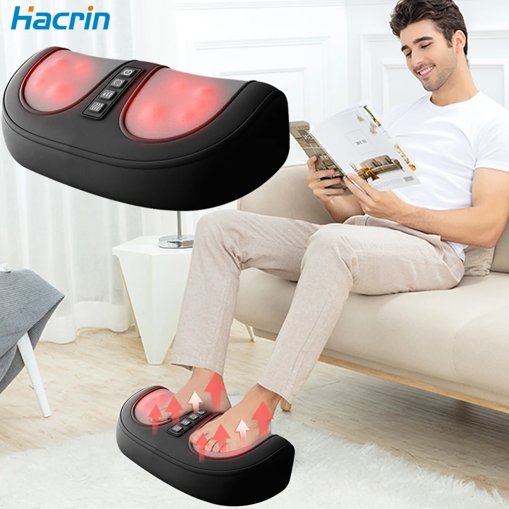 

Foot Massager Electric Feet Massager Heating Therapy Deep Kneading Relaxation Treatment Pain Relief Feet Massager for Home