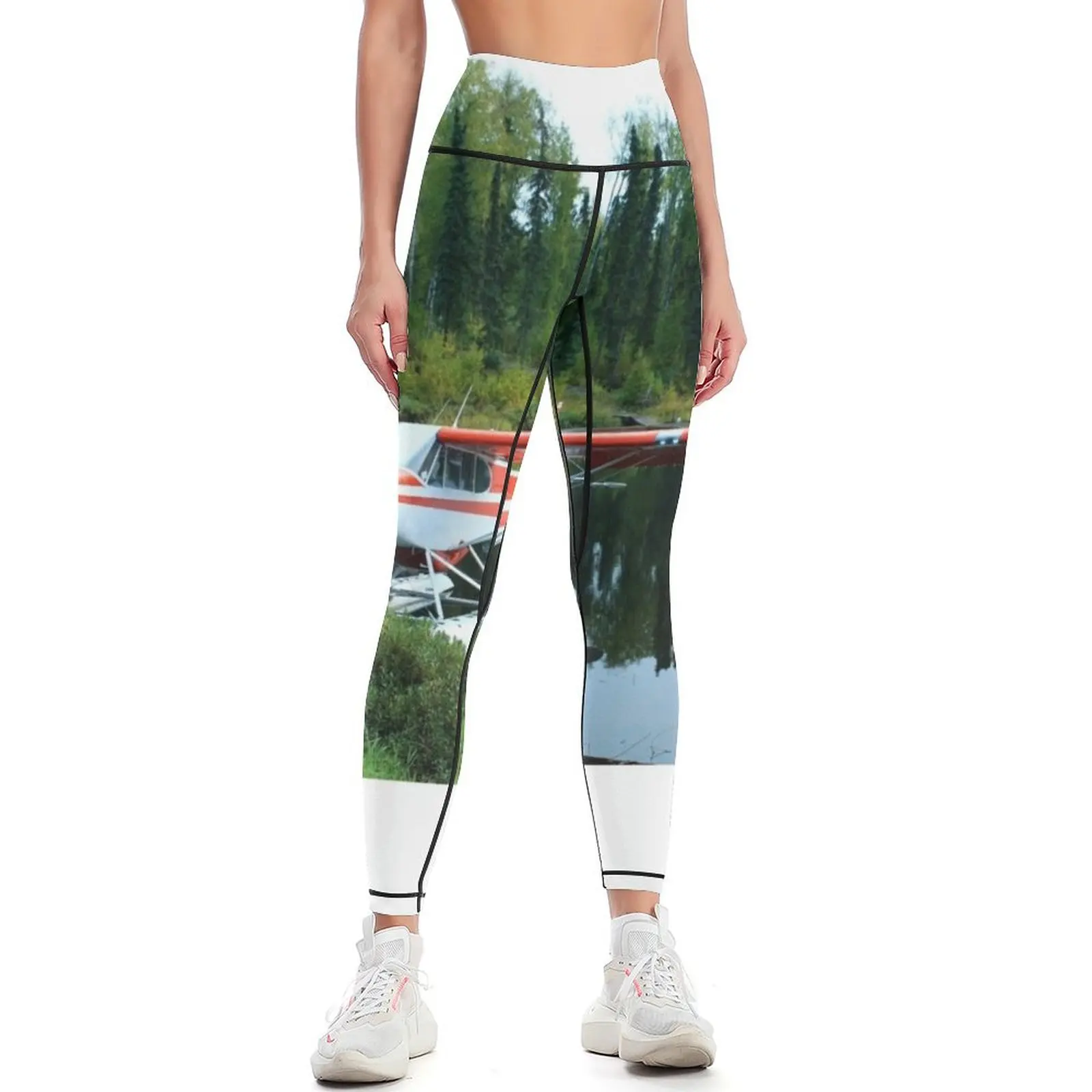 

Alaskan Bush Plane Leggings Fitness woman Sweatpants sports tennis for sport legging Womens Leggings