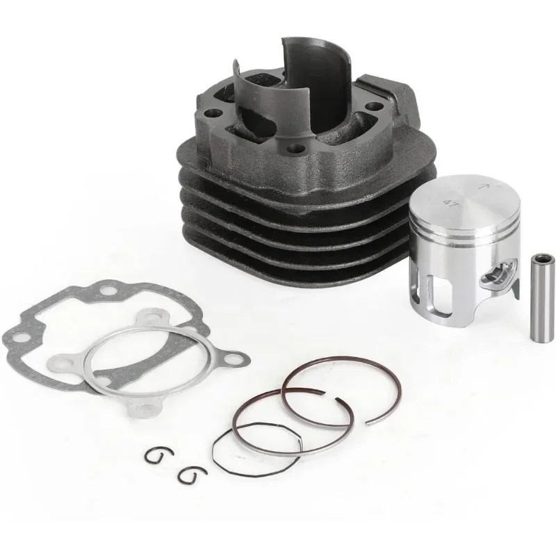 

47mm Bore 70CC Cylinder Piston Ring Kit for 1E40QMB JOG50 KEEWAY Hurricane 50 ZIP 50 Stels Skif 50 2 Stroke Scooter Engine Parts