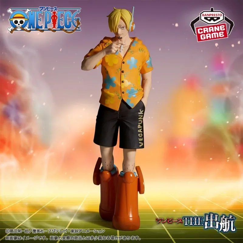

Original BANDAI Banpresto ONE PIECE Sanji THE SHUKKO-SANJI-ver.EGGHEAD - 17cm PVC Anime Model, In Stock Collectible Gift