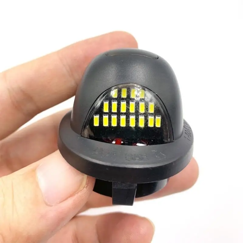 2 قطعة CANBUS أبيض أحمر 18SMD لوحة ترخيص مُضاء ضوء لوحة ترخيص مصباح الضوء الخلفي لفورد رينجر اكسبلورر F-150 F-250 F-350 F150