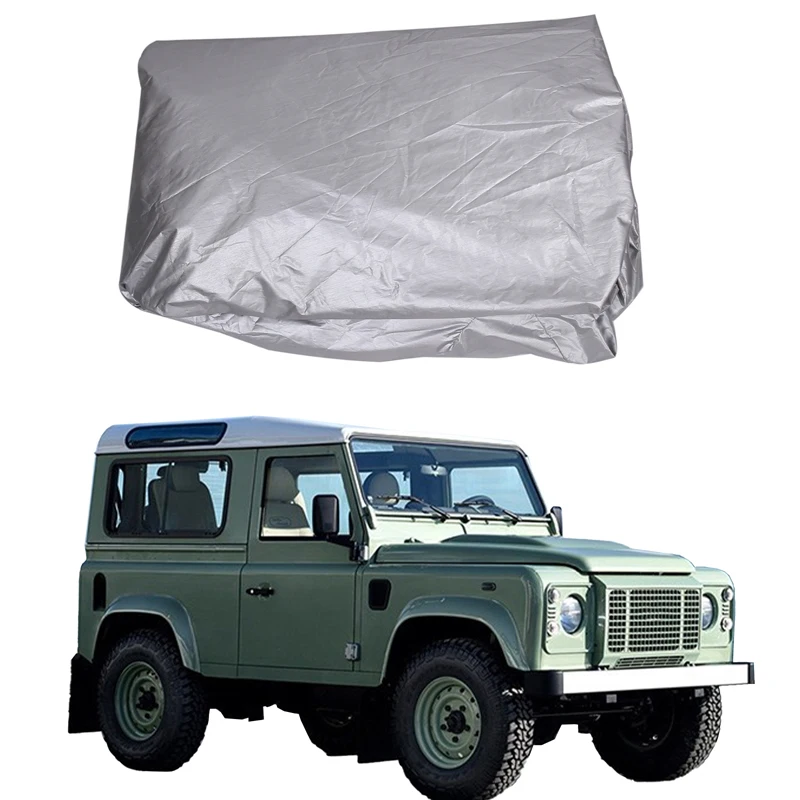 

Car Coat Car Cover Sun and Rain Protection Thickening Four Seasons For Land Rover Defender 90 2004-2023 Auto Accessories