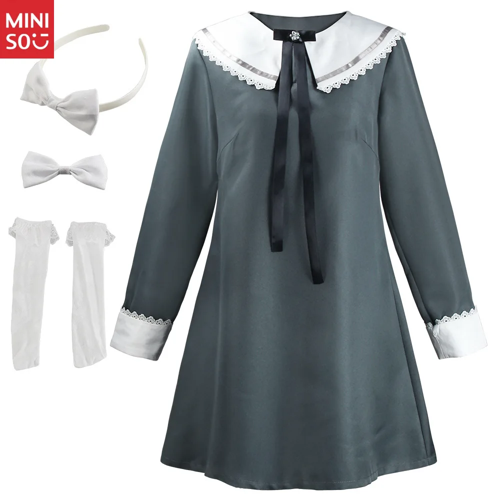 

Miniso Wonder Egg Priority Cosplay Costume, Neiru Aonuma Anime Dress Cute Outfit Stage Performance