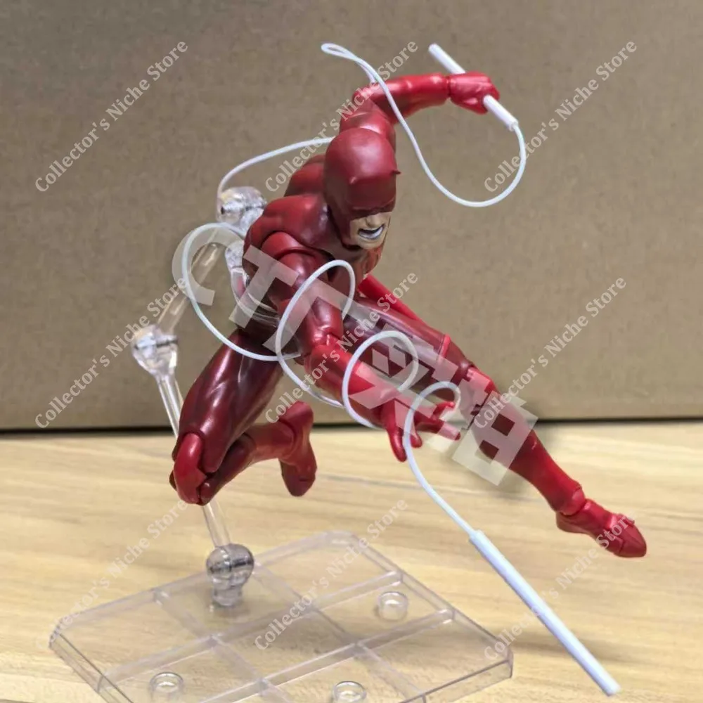 Hot-New Ct Toys Daredevil Figure Mafex 223 Comic Version SHF Anime Action Figure Figurine Statue Model Custom Gifts Kids Toys