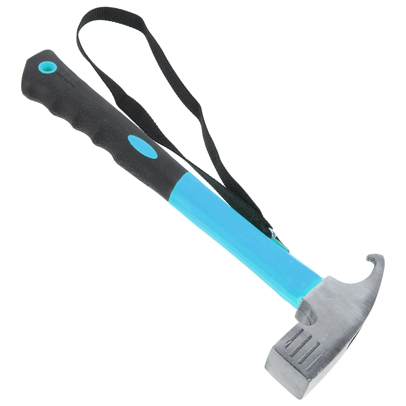 

Professional Tent Stake Hammer with Lanyard Portable Carbon Steel Outdoor Hammer for Camping Hiking Survival Multi-Function Peg