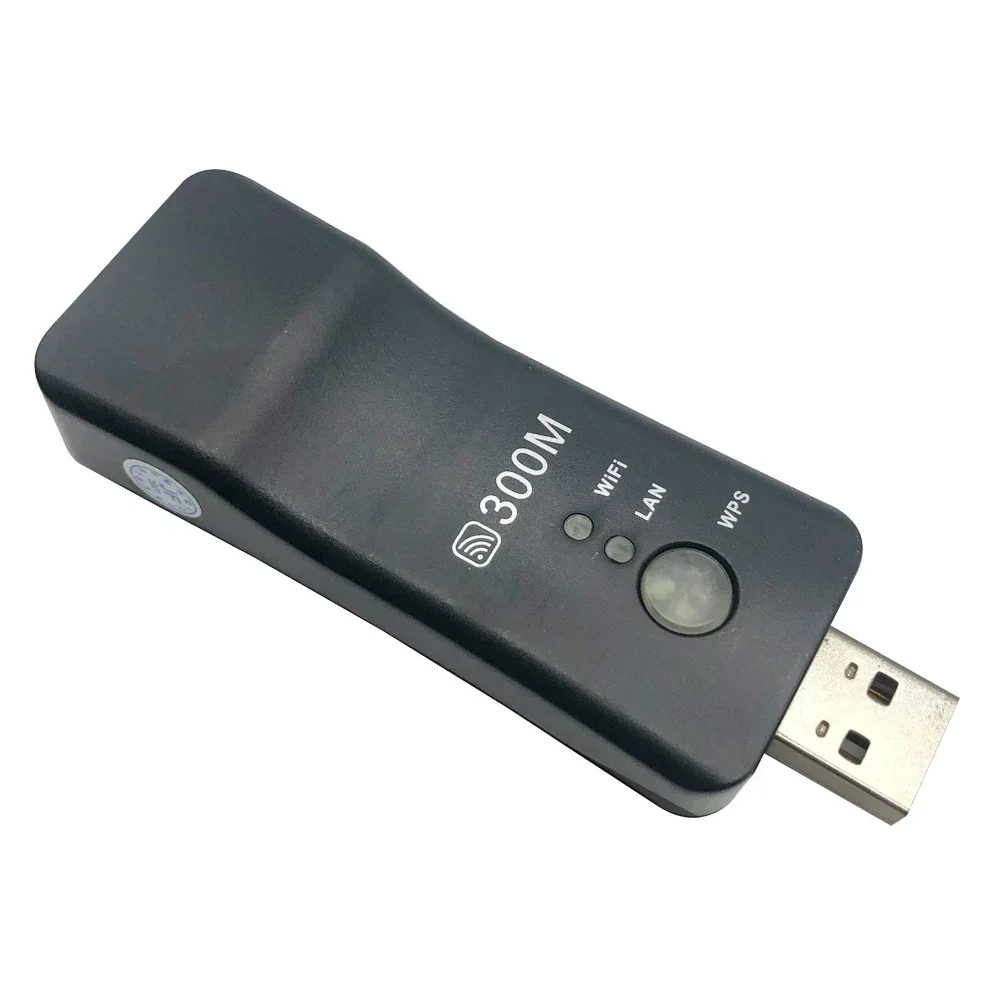 300Mbps USB Smart TV Wifi Wireless Repeater for Samsung Sony LG TV Adapter TV Sticks Ethernet Network Repeater