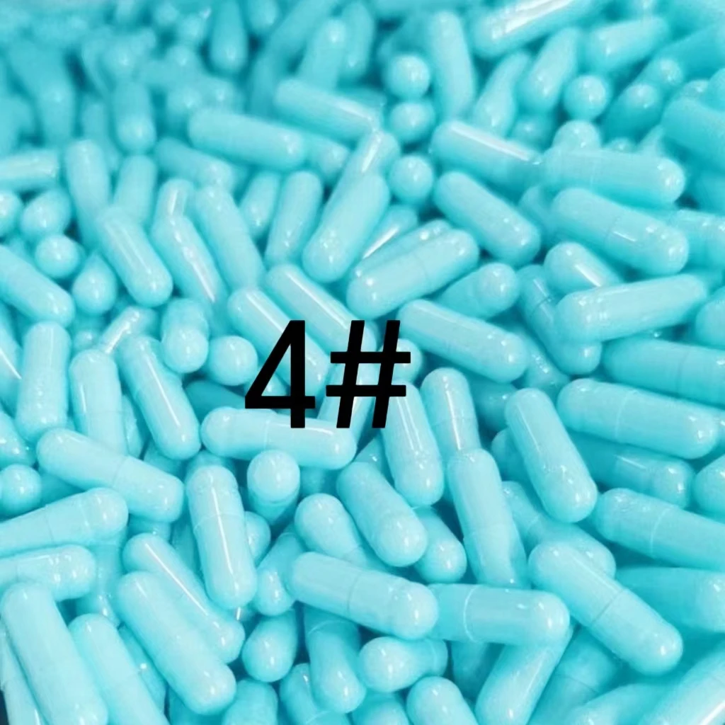 4# 1,000pcs! All Kinds Of Colored Empty Capsules/gelatin empty capsules sizes 4, closed or seperated capsules available!