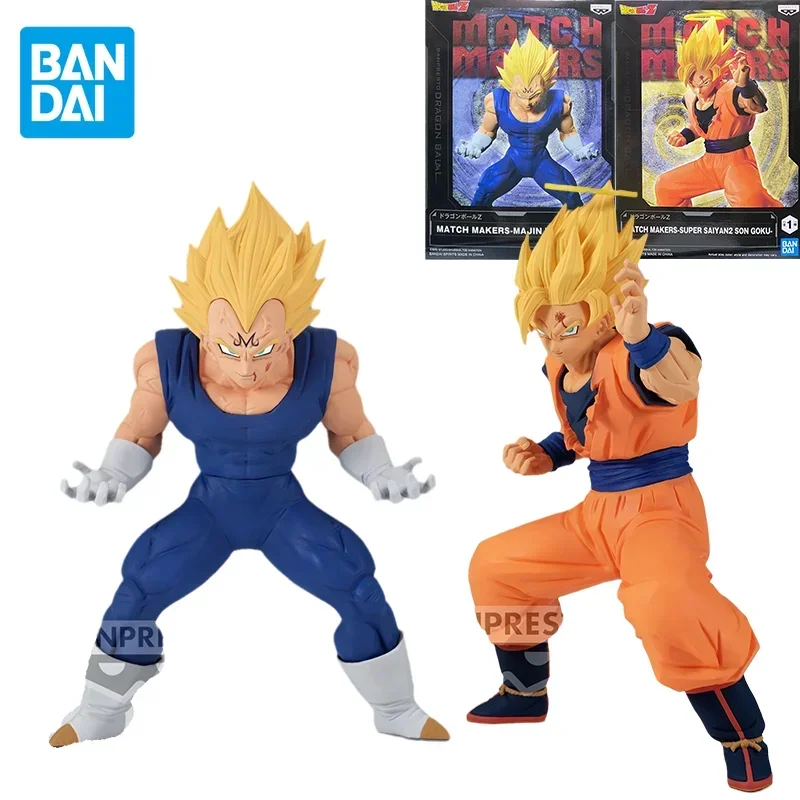 

Bandai Original Dragon Ball Anime Figure MATCH MAKERS Son Goku Vegeta IV Action Figure Toys for Kids Gift Collectible Model