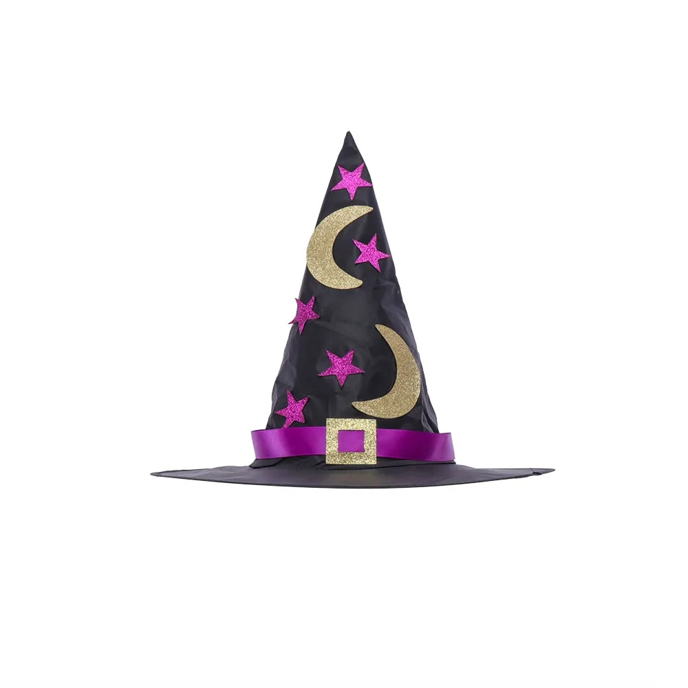 Хэллоуин косплей ведьма детские платья шляпа метла одежда вечерние маскировка для девочек костюм на Хэллоуин карнавальные наряды костюм