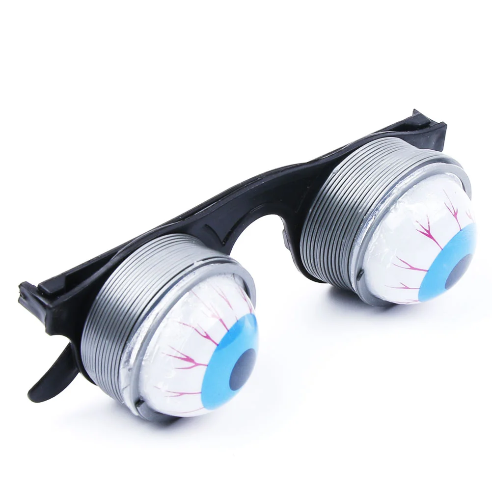 Nieuwigheid Tinten Hart Bril Brillen Halloween Funky Oogbol met Veren Kind