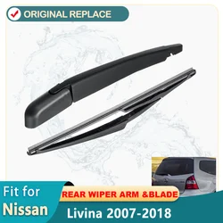 Rear Back Windshield Wiper Blade Arm Set for Nissan Juke for Nissan Livina Clean Back Window Brush 28780-3JA0A