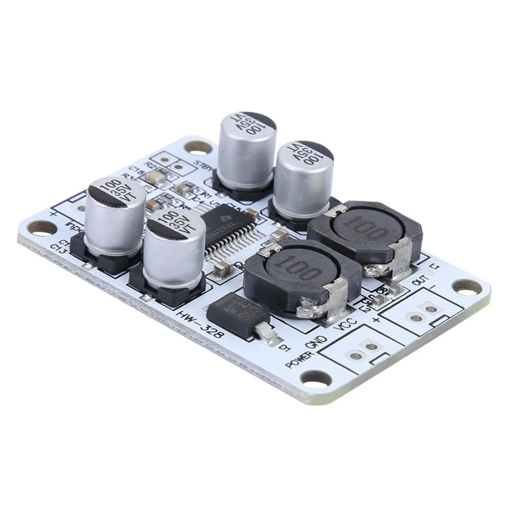 DC 8-26V 전력 증폭기 보드 TPA3110 PBTL 30W 디지털 증폭기 보드 단일 채널 고출력 오디오 수신기 AMP 모듈