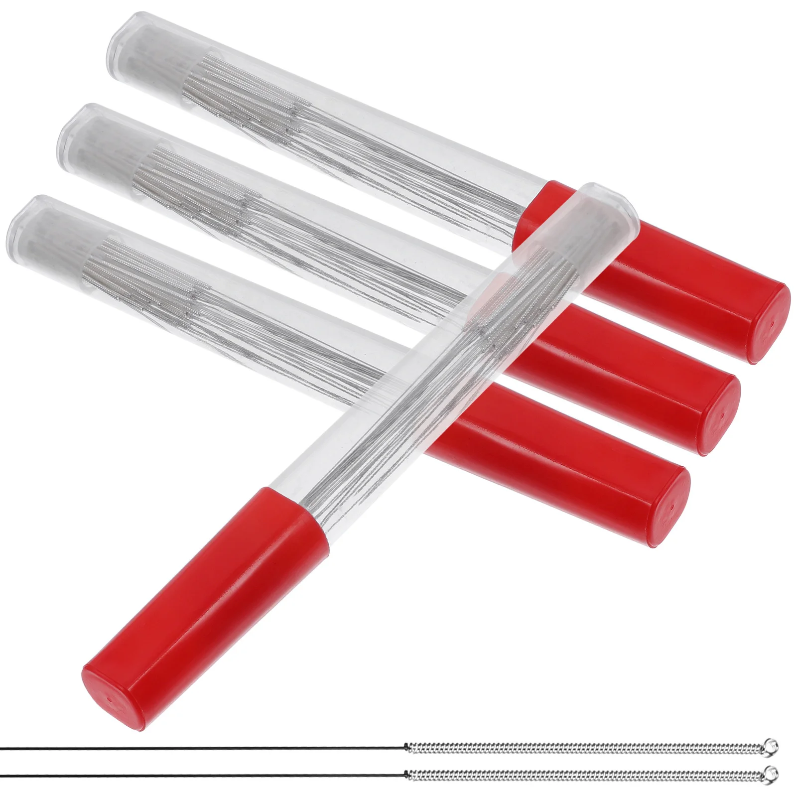 

4Sets Steel Reusable Silver Traditional Chinese Medicine Needles Professional Acupuncture Tool for Clinic