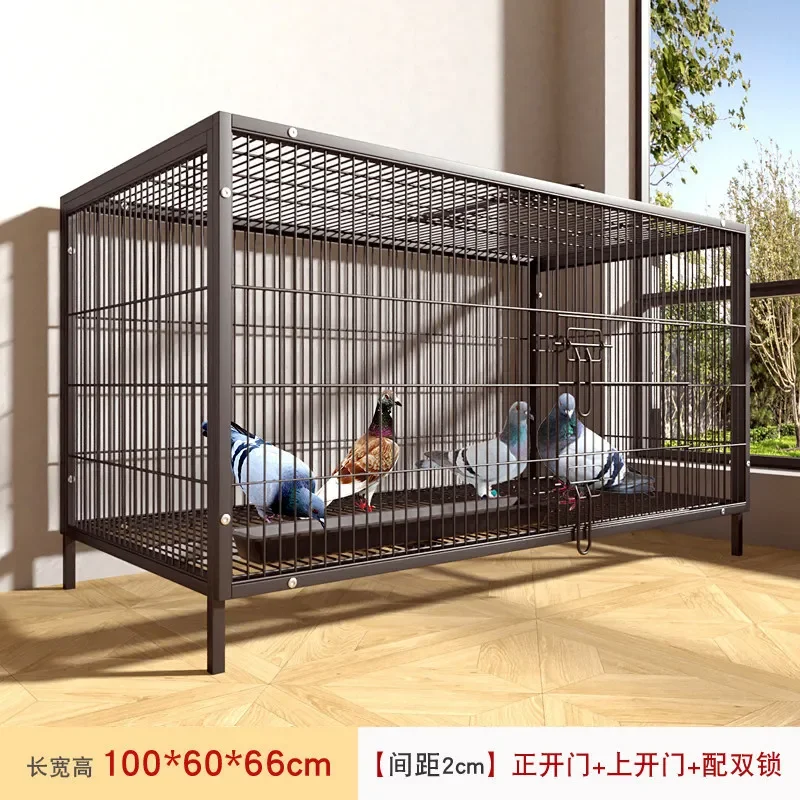 Large Pigeon Cage Outdoor Breeding Cage Household Metal Wire Nest Box Extra Large Pigeon House