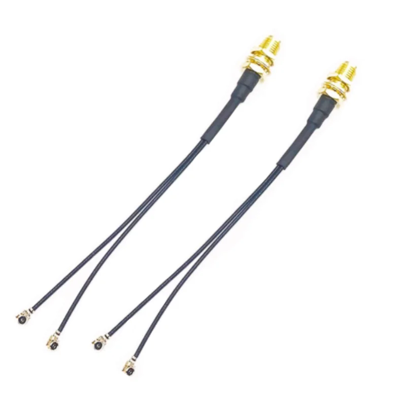 2Pcs Dual IPEX1 To SMA Female Converter Adapter Cable For DJI O3 Air Unit FPV Digital Image transmission VTX Antenna DIY Parts