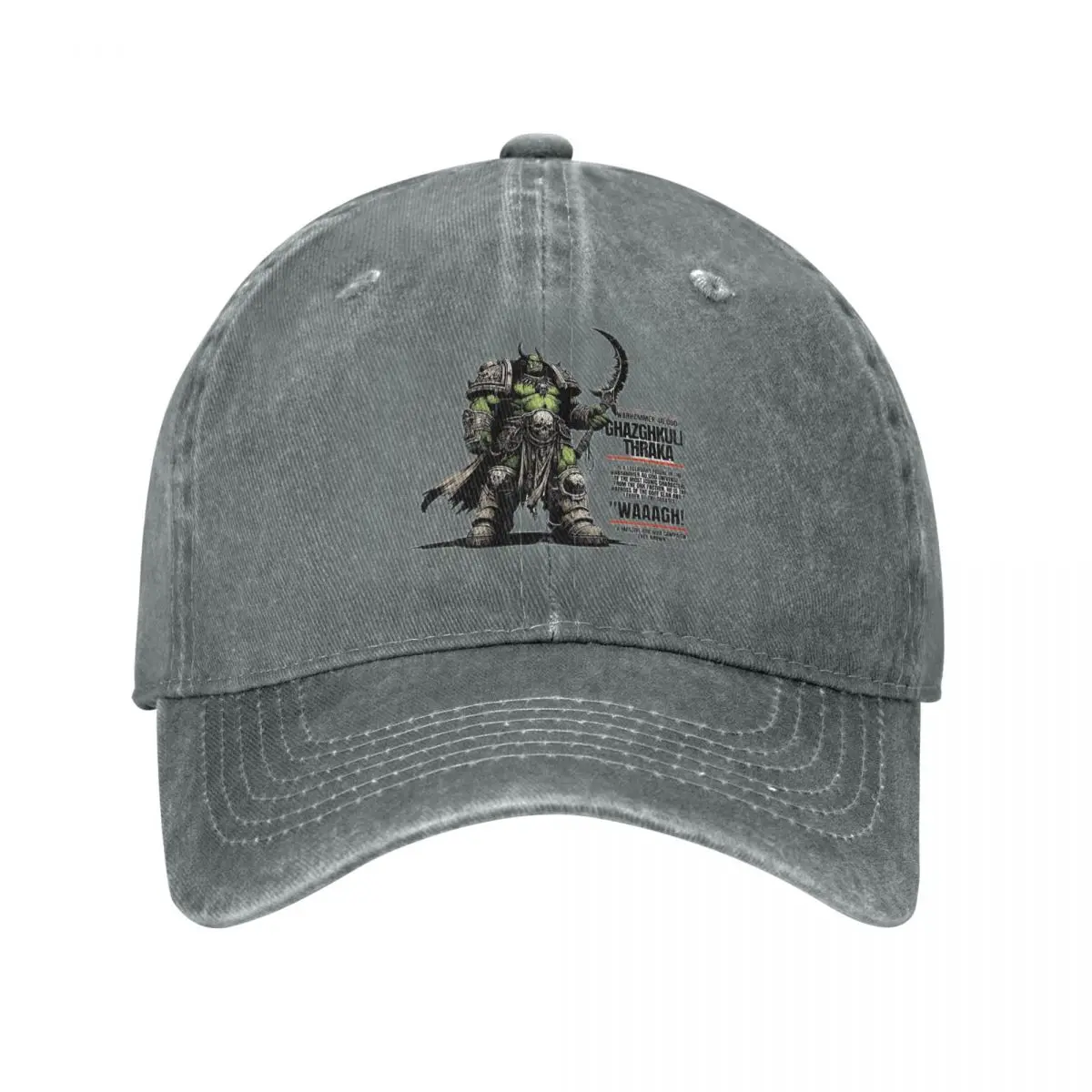 WAAAGH! The Mighty Thraka Baseball Caps Peaked Cap Ork waaagh Sun Shade Hats for Men fugees graphic gorras Hat official-website