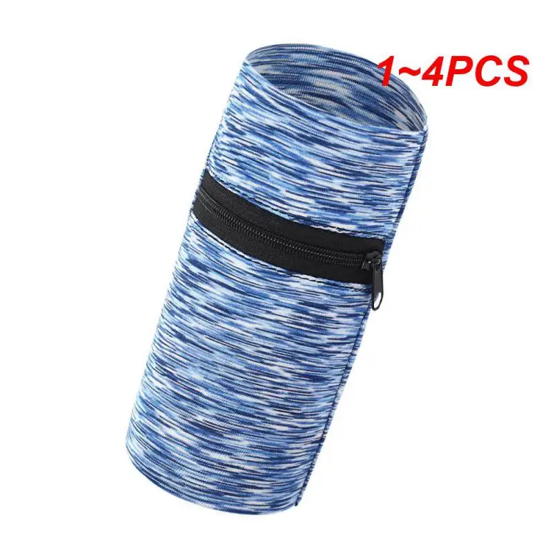 1~4PCS Storage Bag Moisture Absorption Sturdy 10 * 15cm Polyester Gym Wristbands Sports Wrist Bag Not Easily Worn Breathable