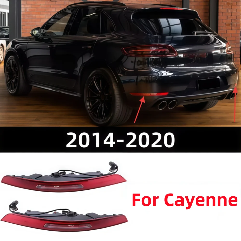 Rear Bumper Reflective Fog Lamp Assembly 95b945725j 95b945726j For Macan 2014-2020
