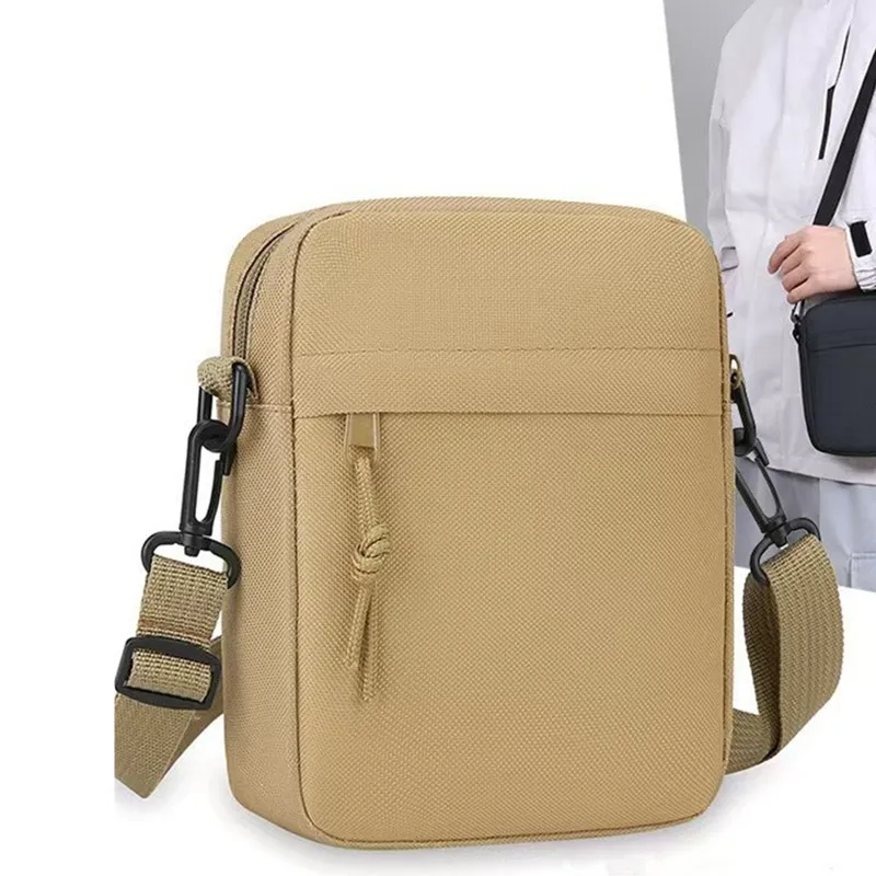 

Повседневная простая мужская и женская сумка подходит для путешествий, прогулок и фотографий, высококачественные сумки через плечо из ткани Оксфорд.