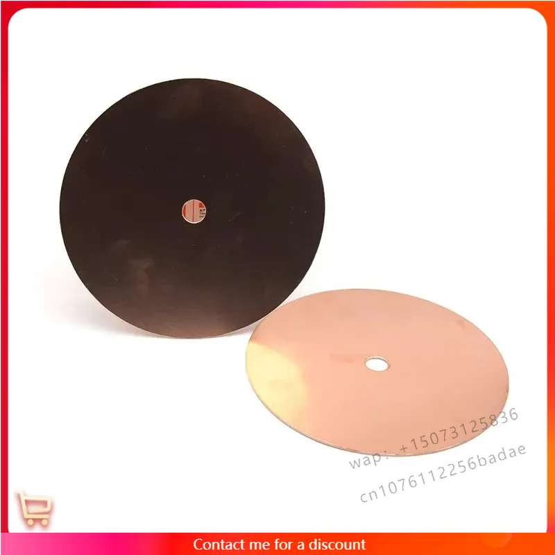 6 in 150mm Goldsmiths Tools Jewelry Faceted Disc Gemstone Brass Cut Disc Polished Disc