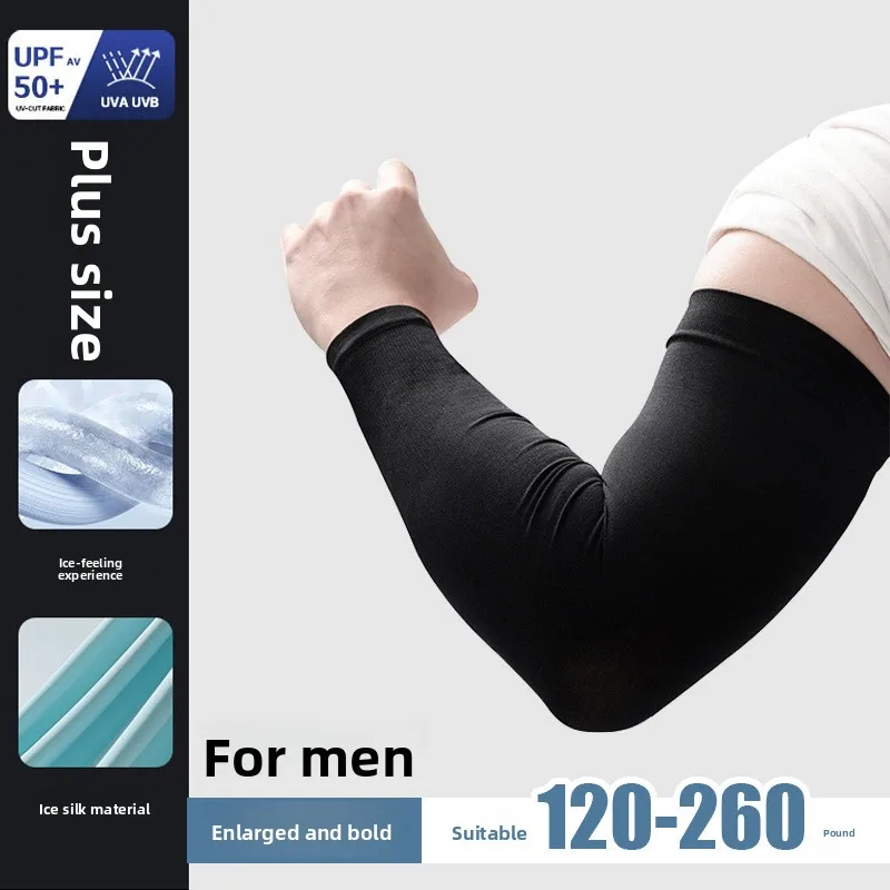 Guantes sueltos de seda de hielo para hombre y mujer, protección UV, protector solar, cico, conducción, talla ande, man...