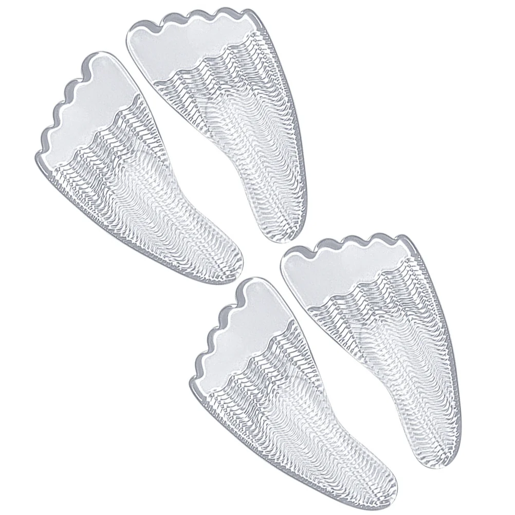 

2 Pairs Gel Arch Support Insoles High Heel Inserts Non Slip Foot Pain Relief Flat Feet Cushions Sandals Shoes Pad Inserts
