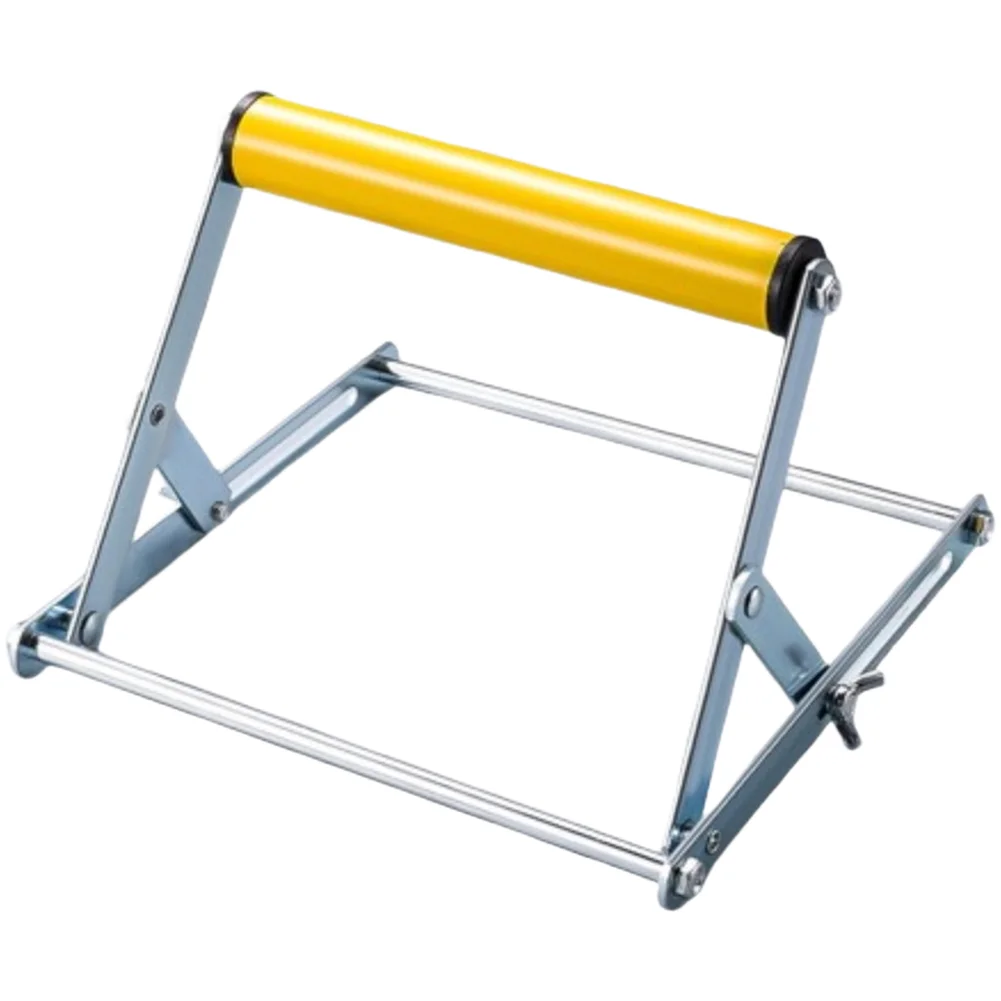 Heavy Duty Steel Rolling Support Stand Adjustable Height For Table Saw Miter Saw Long Material Cutting