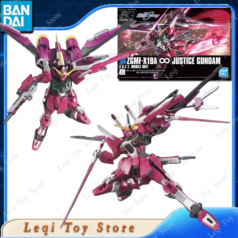 ฟิกเกอร์ของแท้จาก Bandai รุ่น HG ZGMF-X10A-X20A-X19A-X42S  ไทร์สไตรค์ ฟรีดอม จัสติซ เดสตินี กันดั้ม  โมเดลประกอบ ของสะสมจากอนิเมะ