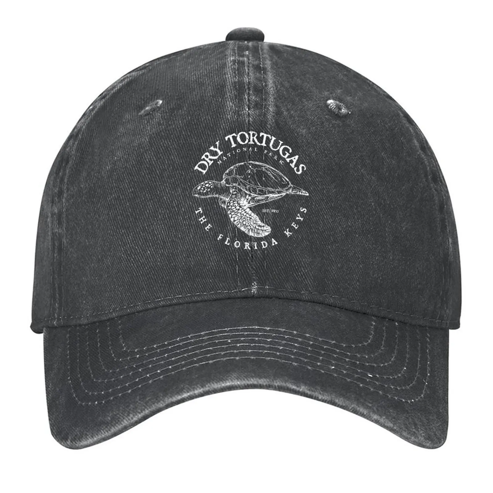 

Dry Tortugas National Park Florida Keys Turtle Baseball Cap party Hat Icon Brand Man cap Women Caps Men's