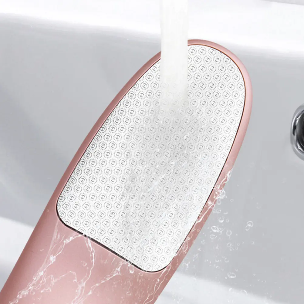 

1Pcs Ergonomic Foot File Callus Remover Foot Care Tool for Smooth Feet Dead Skin Removal Pedicure Exfoliator Home Salon Use Rust