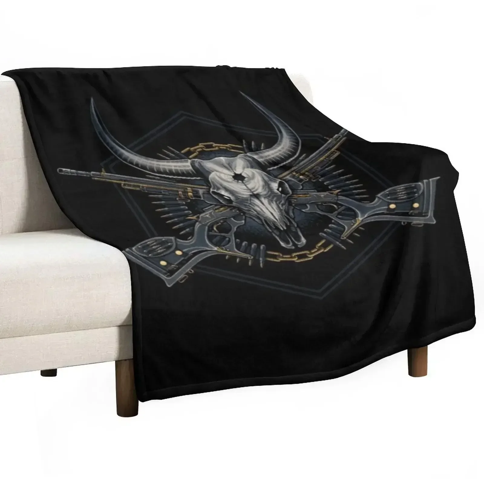Destiny T-ShirtDark-Forged Throw Blanket Thermal heavy to sleep warm for winter Soft Camping Personalized Gift Blankets